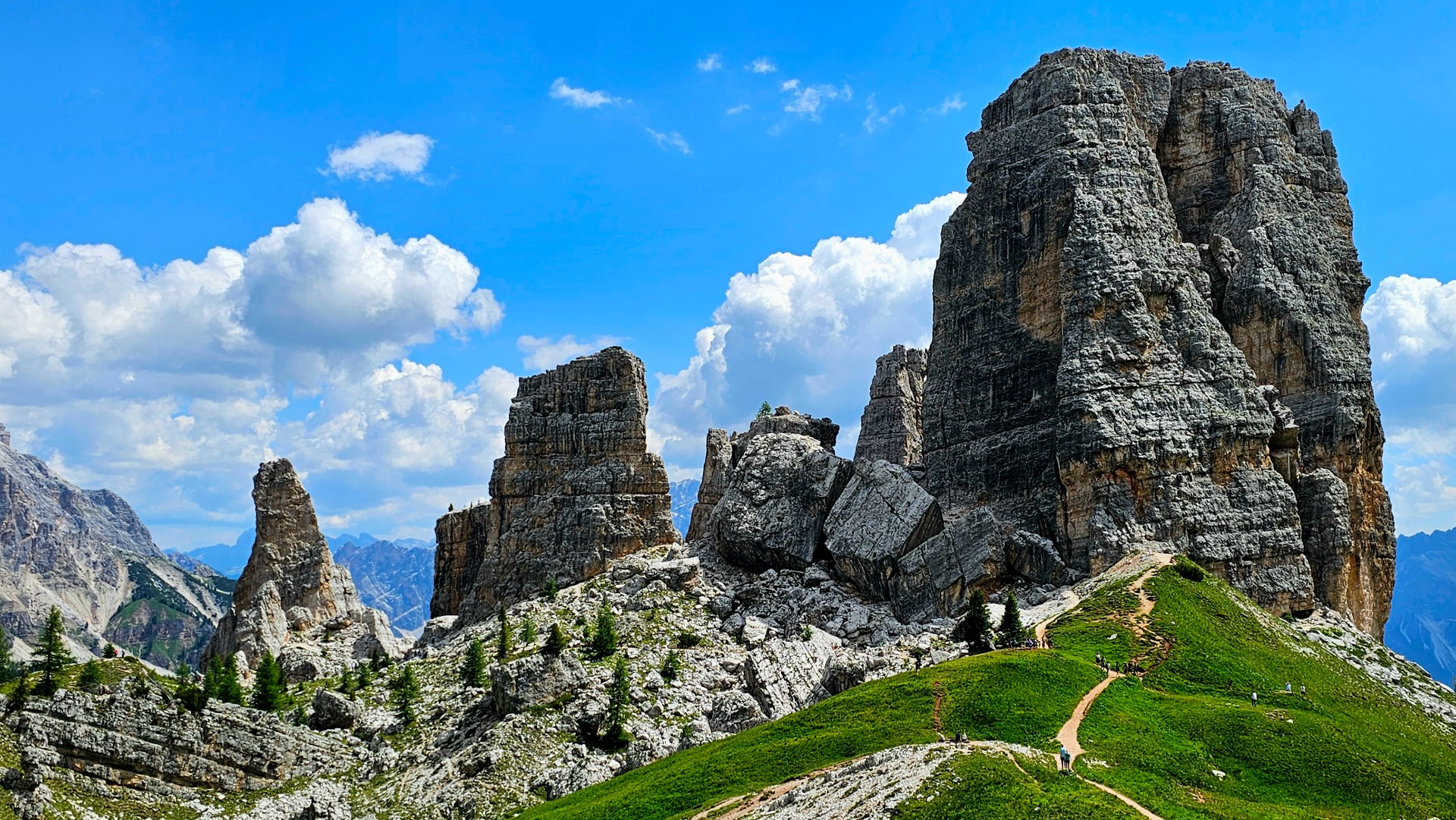 Dolomity, Cinque Torri