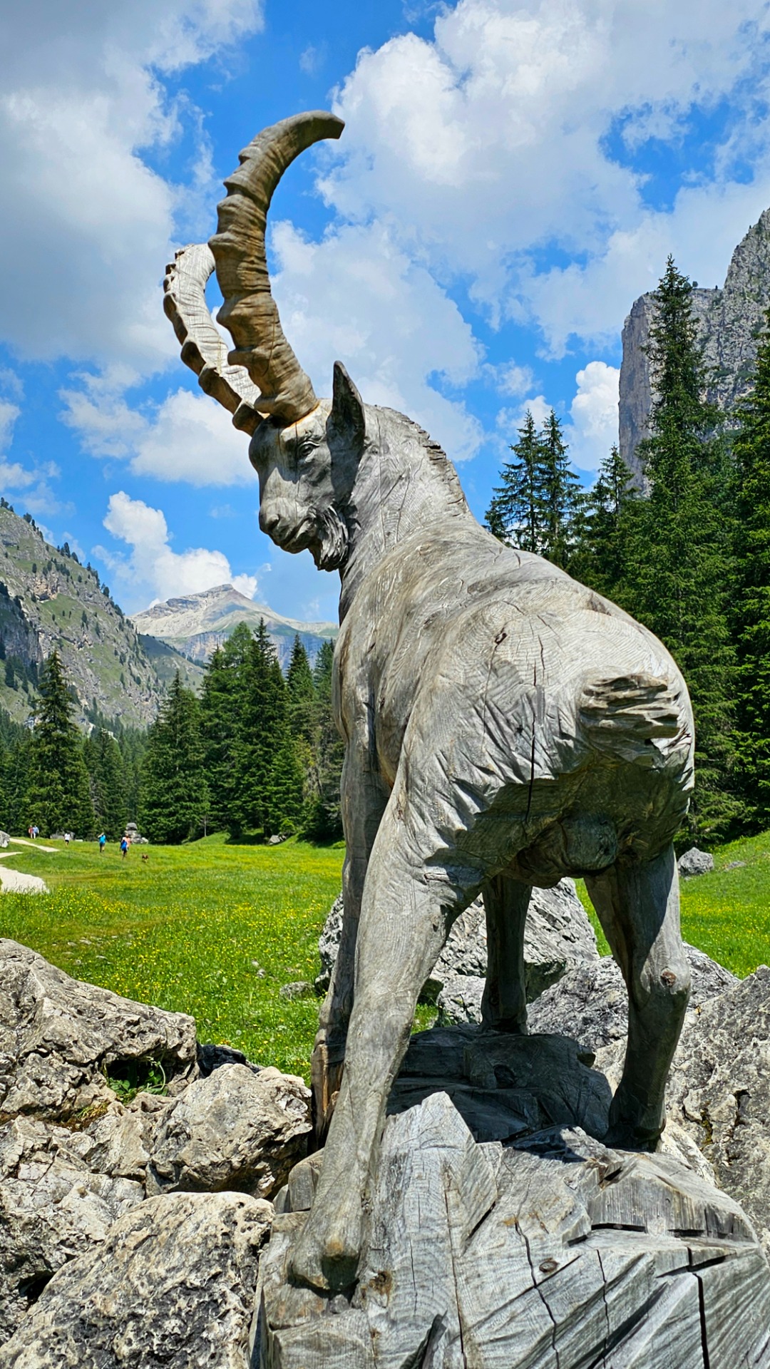 Dolomity, údolí Vallunga