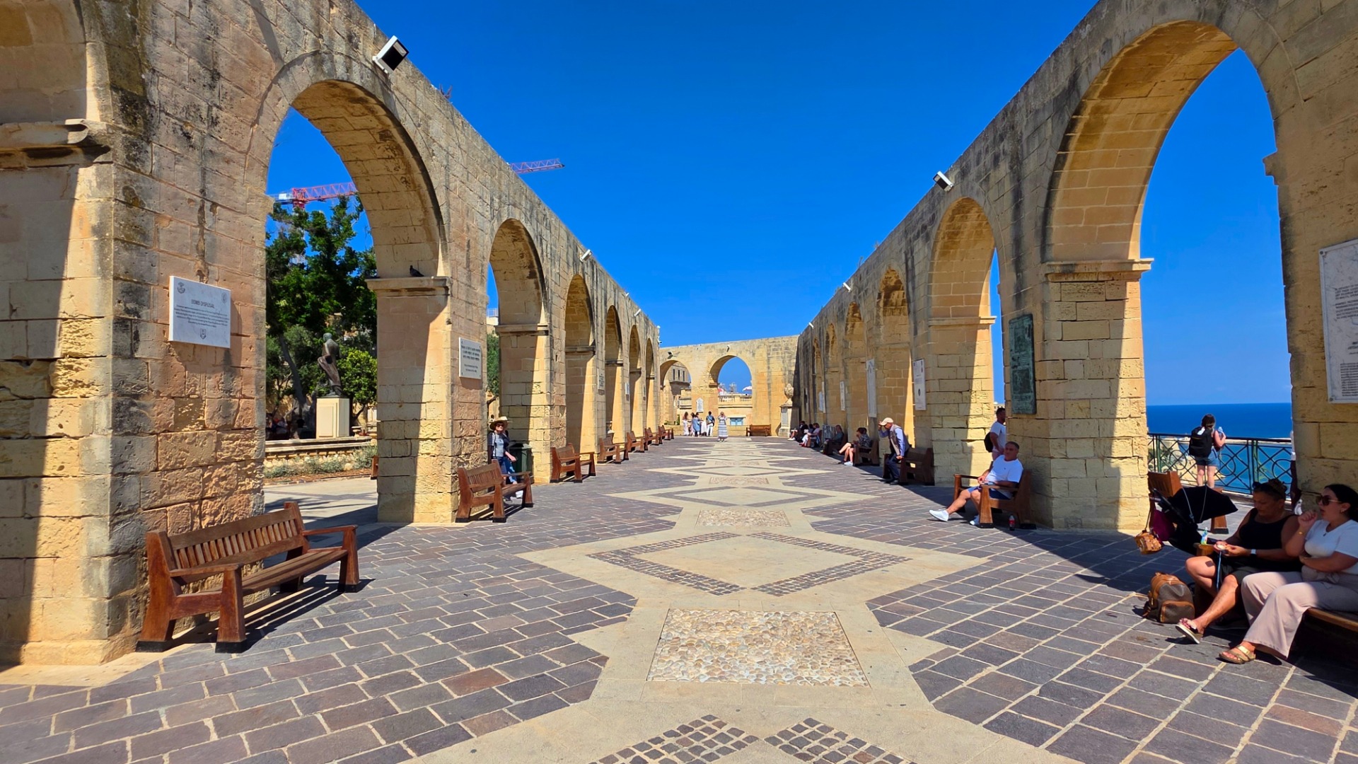Malta, Valletta, Upper Barracca Gardens