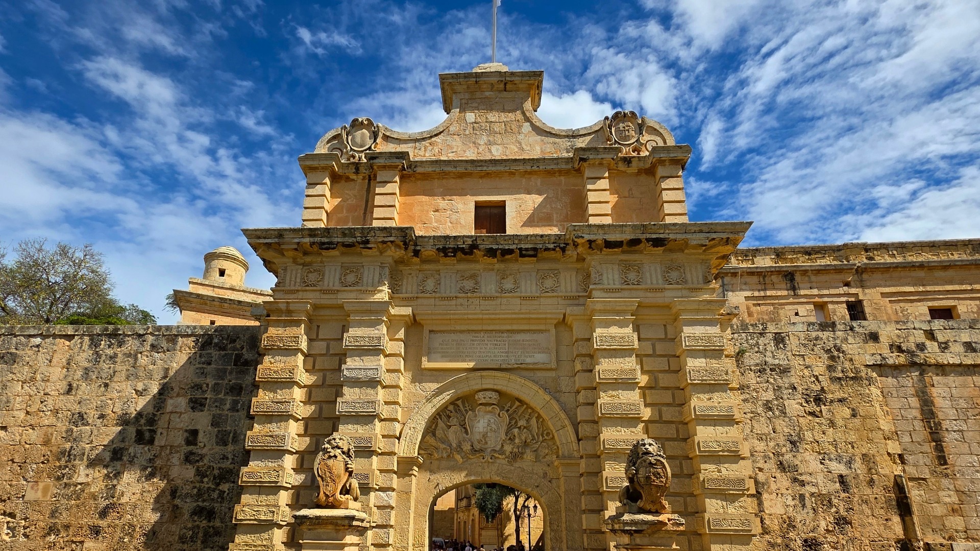 Malta, Mdina, Mdinská brána