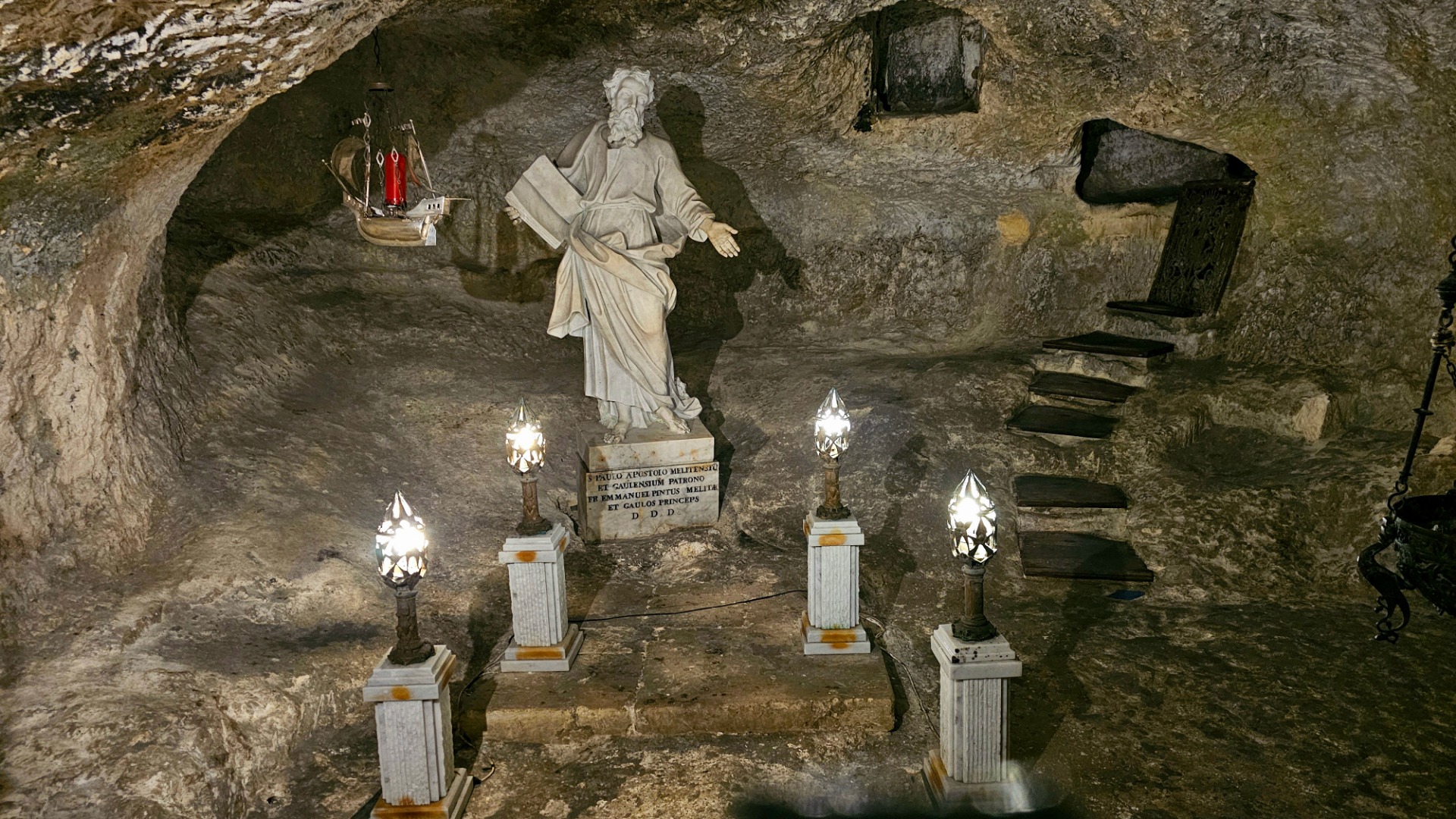 Malta, Rabat, jeskyně sv. Pavla